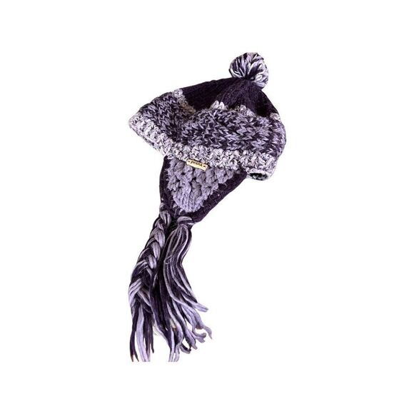 Prana | purple beanie hat - Picture 1 of 6